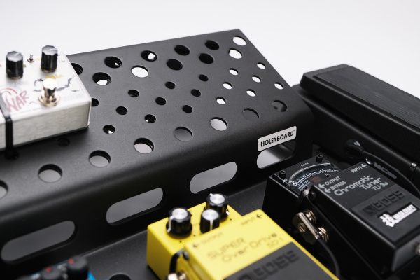 Holeyboard 123 Complete Pedalboard in Stealth Black